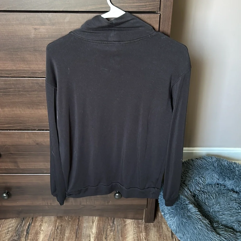 LOFT Black Turtleneck Sweater - Picture 2 of 4